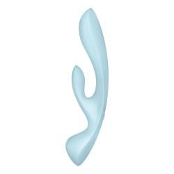 Satisfyer - Vibration Hybride Triple Oh Bleu